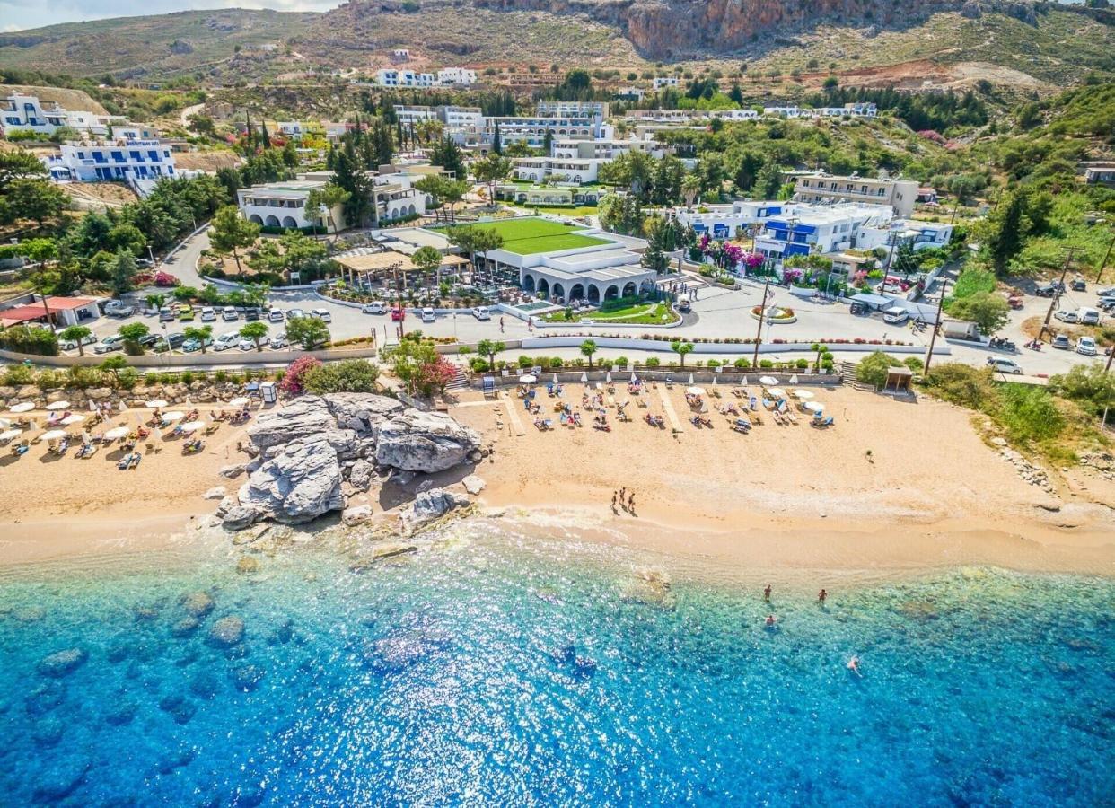 Stegna Sunny Beach- Up Floor Archangelos  Dış mekan fotoğraf